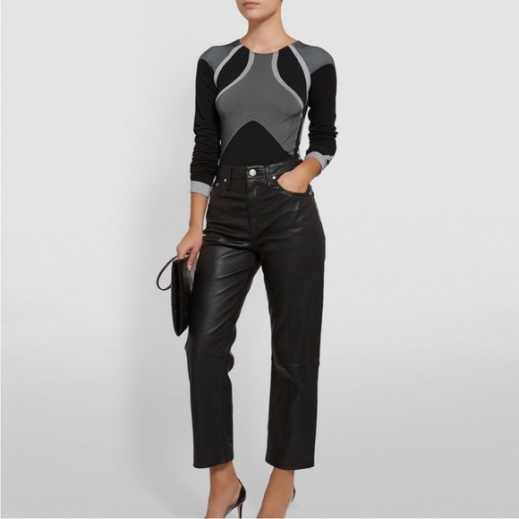 Wolford Tops - NWT Wolford True Body Logo Bodysuit